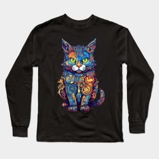 Mechanical cat Long Sleeve T-Shirt